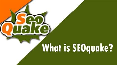 seoquake for android